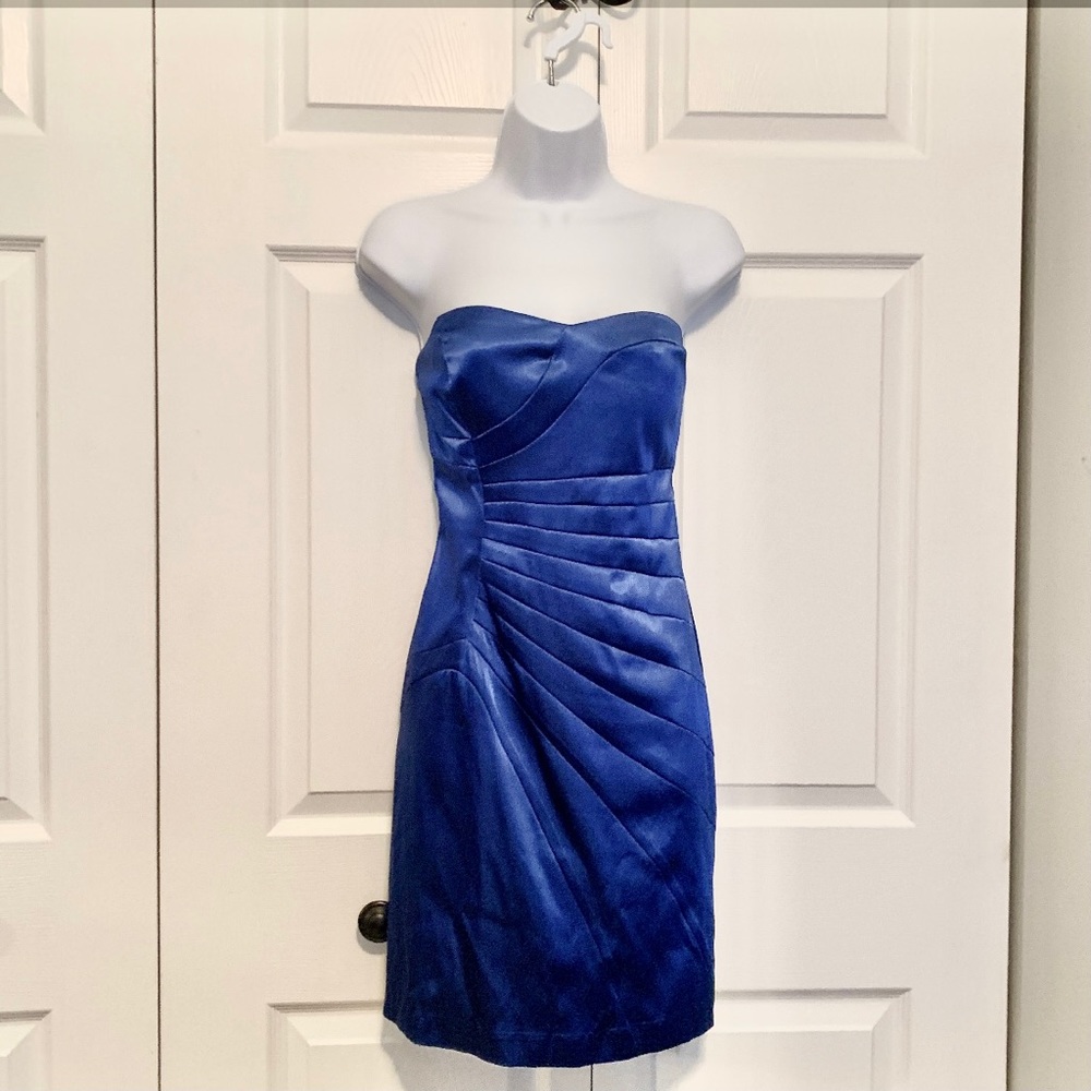 Cobalt blue bodycon
